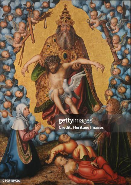 The Holy Trinity, ca 1515. Found in the collection of Museum der Bildenden Künste, Leipzig.