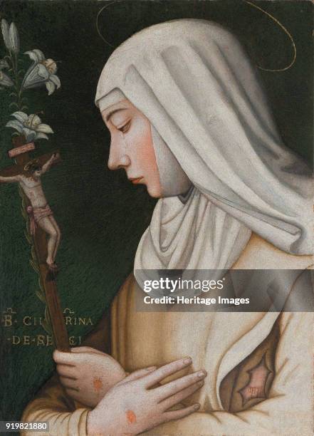 Saint Catherine of Siena . Found in the collection of Museo del Cenacolo di Andrea del Sarto, Firenze.