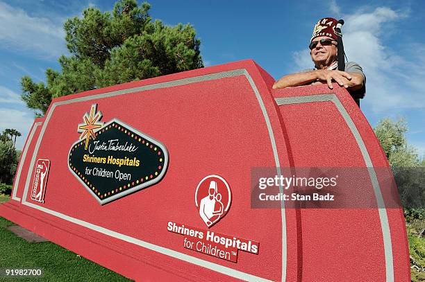 Marshall watches playe from the 15th tee box during the final round of the Justin Timberlake Shriners Hospitals for Children Open held at TPC...