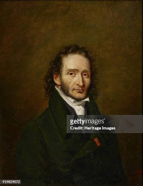 Portrait of Niccolò Paganini . Found in the collection of Philharmonie de Paris.