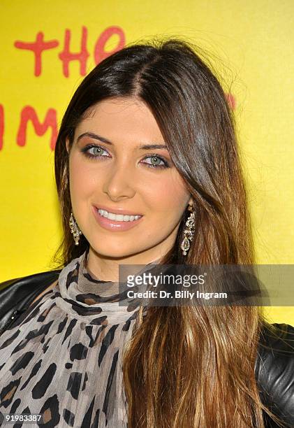 Brittny Gastineau attends The Simpsons Treehouse Of Horror XX And 20th Anniversary Party on October 18, 2009 in Santa Monica, California.