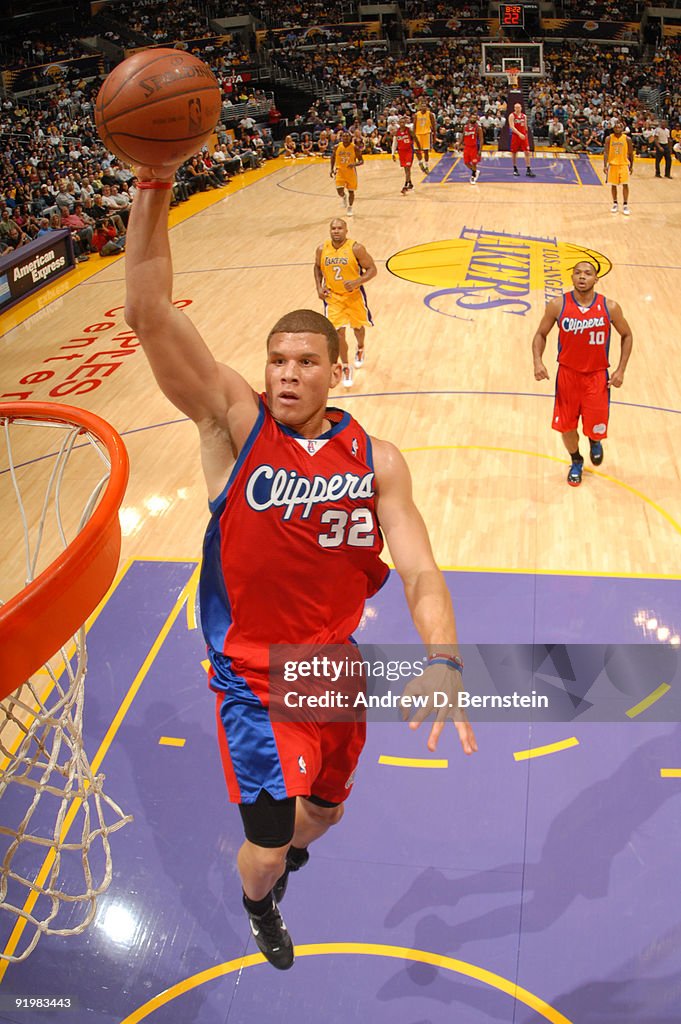 Los Angeles Clippers v Los Angeles Lakers