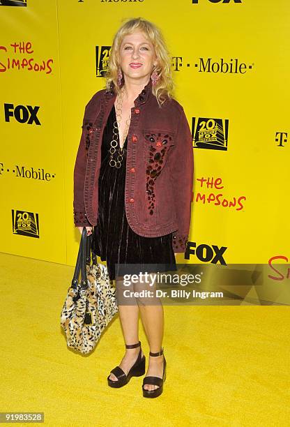 Kimmy Robertson attends The Simpsons Treehouse Of Horror XX And 20th Anniversary Party on October 18, 2009 in Santa Monica, California.