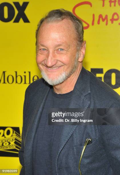 Robert Englund attends The Simpsons Treehouse Of Horror XX And 20th Anniversary Party on October 18, 2009 in Santa Monica, California.