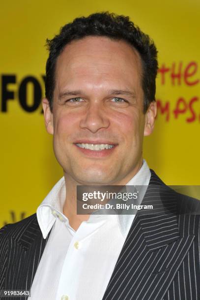 Diedrich Bader attends The Simpsons Treehouse Of Horror XX And 20th Anniversary Party on October 18, 2009 in Santa Monica, California.