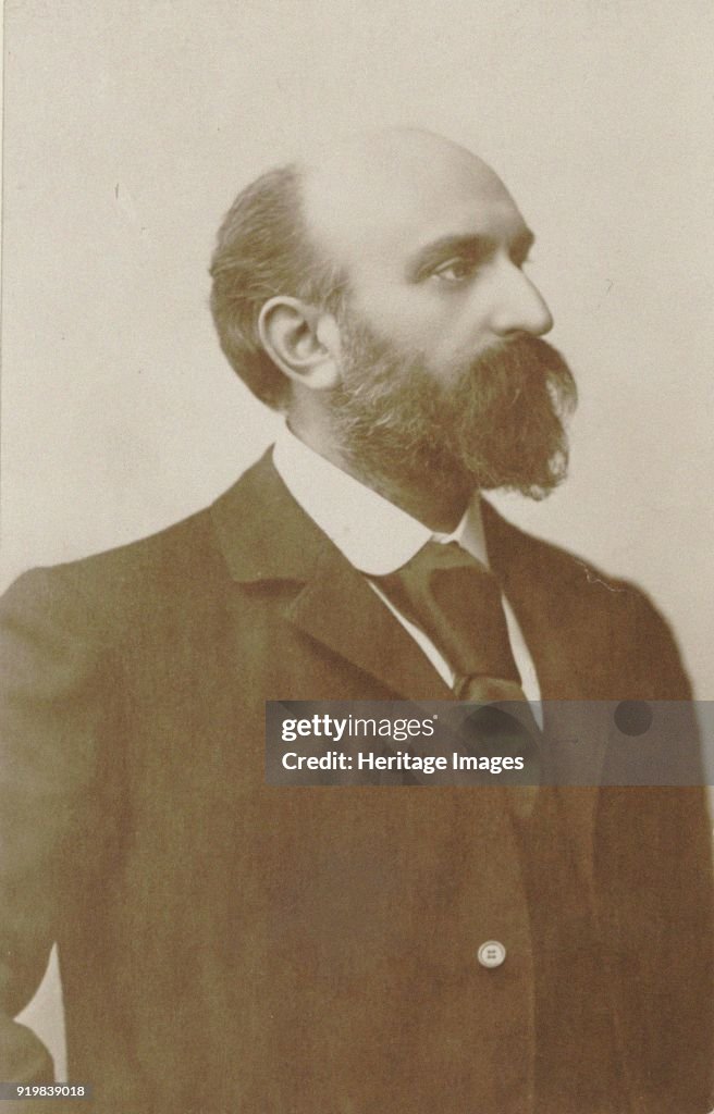 Portrait Of The Composer Ernest Chausson (1855-1899)