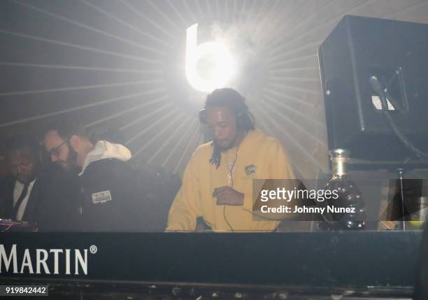 Durel attends as Remy Martin presents Beats Party on February 17, 2018 in Los Angeles, California.