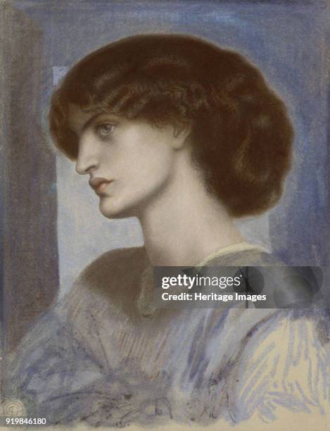 Portrait of Jane Morris, 1868-1874. Found in the collection of Galleria nazionale d'arte moderna Rome.Fine Art Images/Heritage Images/Getty Images)