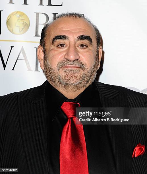 Actor Ken Davitian arrives at the first annual "Noble Awards" on October 18, 2009 in Beverly Hills, California.