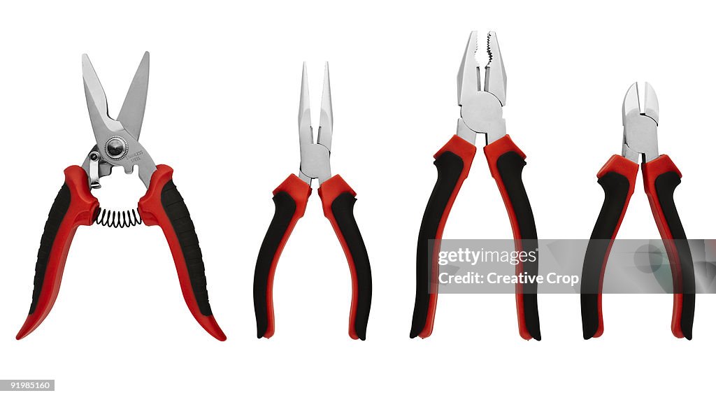 Various pliers and clippers