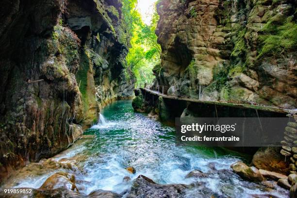 bridge of god in san luis potosi mexico - queretaro state stock pictures, royalty-free photos & images
