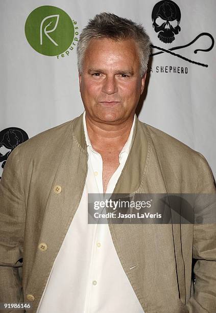 Actor Richard Dean Anderson attends the "Whale Wars" and the Sea Shepherd Conservation Society event on October 17, 2009 in Hollywood, California.