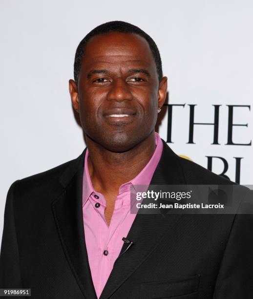 Brian McKnight arrives at the first annual "Noble Awards" at The Beverly Hilton Hotel on October 18, 2009 in Beverly Hills, California.