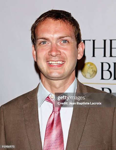 Michael Dean Shelton arrives at the first annual "Noble Awards" at The Beverly Hilton Hotel on October 18, 2009 in Beverly Hills, California.