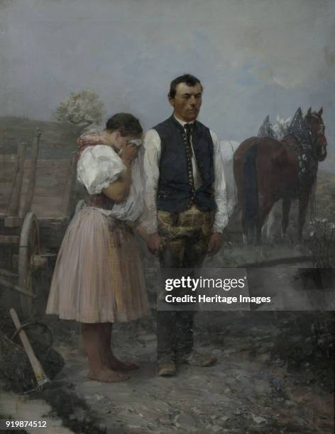 Hopeless love, 1890. Found in the collection of Zapadoceska galerie v Plzni.Fine Art Images/Heritage Images/Getty Images)