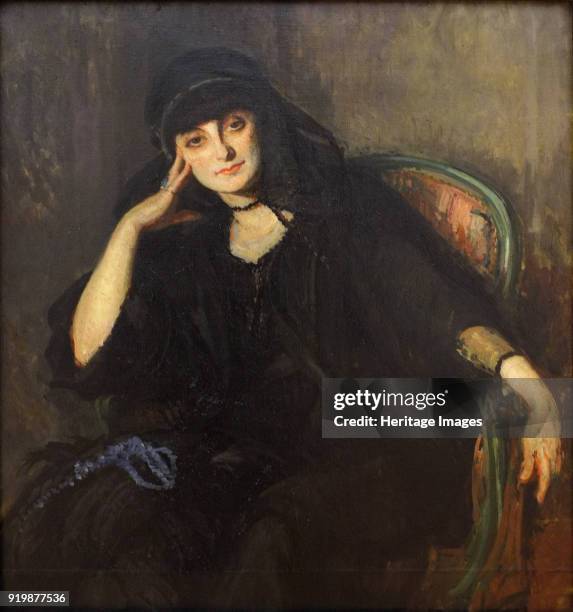 Portrait of Anna-Elisabeth, Comtesse Mathieu de Noailles , 1919. Found in the collection of Musée des Beaux-Arts, Strasbourg.Fine Art Images/Heritage...