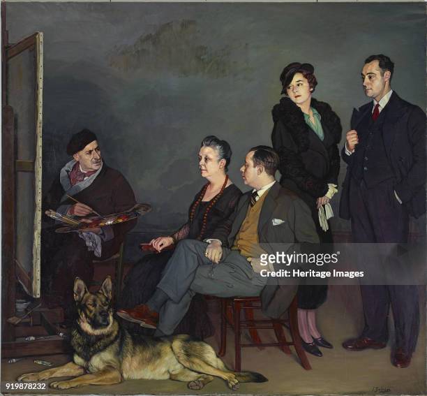 My Family, 1937. Found in the collection of Museo Ignacio Zuloaga, Segovia.Fine Art Images/Heritage Images/Getty Images)