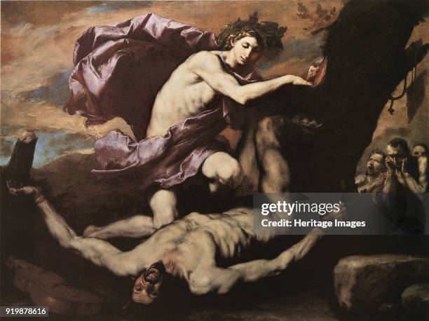 Marsyas and Apollo, 1637. Found in the collection of Museo di Capodimonte, Naples.Fine Art Images/Heritage Images/Getty Images)