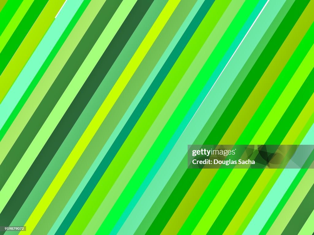 Abstract Green Tone background Stripes