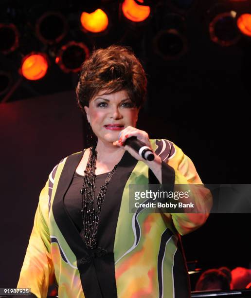 Connie Francis performs during the 31st Annual Seaside Summer Concert Series at Asser Levy Park, Coney Island on July 30, 2009 in New York City.