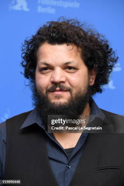 Arpad Bogdan poses at the 'Genesis' photo call during the 68th Berlinale International Film Festival Berlin at Grand Hyatt Hotel on February 18, 2018...