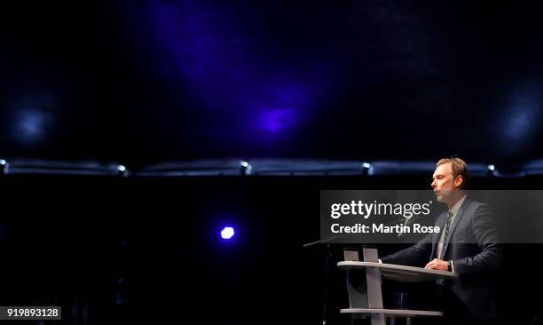 Ralph Hartmann attends the Hamburger SV General Assembly at Kuppel on February 18, 2018 in Hamburg, Germany.