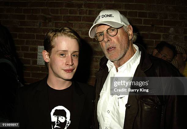 Macaulay Culkin and Bruce Dern