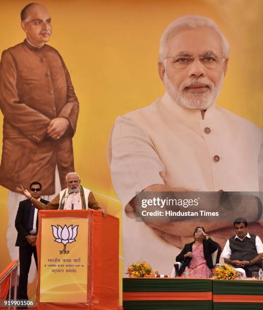 Prime Minister Narendra Modi, BJP National President Amit Shah,Union Home Minister Rajnath Singh, Minister of External Affairs Sushma Swaraj,...