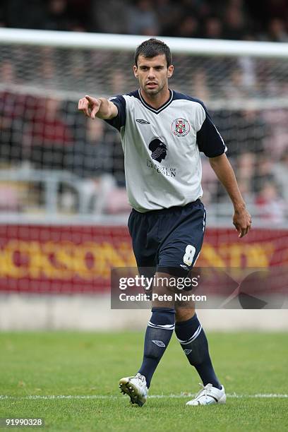 Richard Butcher of Lincoln City during the Coca Cola League Two match between Northampton Town and Lincoln City held on October 17, 2009 at the...