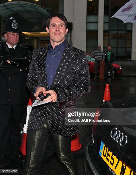 Sam Sparro arrives at the Glamour Awards 2008 - Audi Arrivals at Berkeley Square Gardens on June 03, 2008 in London, England.