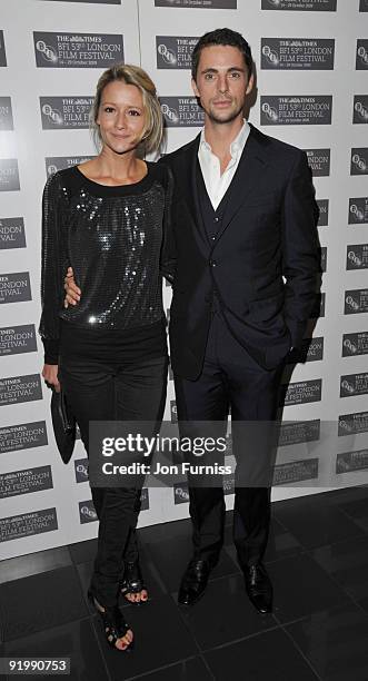 Matthew Goode attends the Screening of 'A Single Man' during The Times BFI London Film Festival at Vue West End on October 16, 2009 in London,...