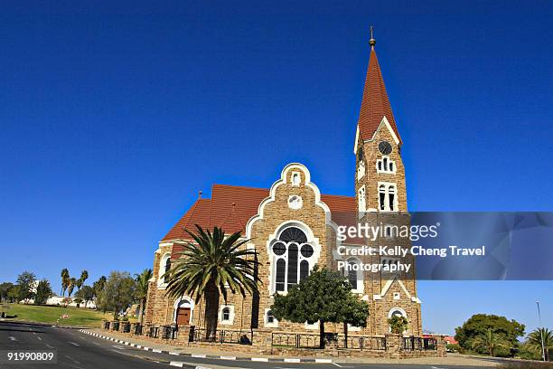 lutheran church - windhoek stock pictures, royalty-free photos & images