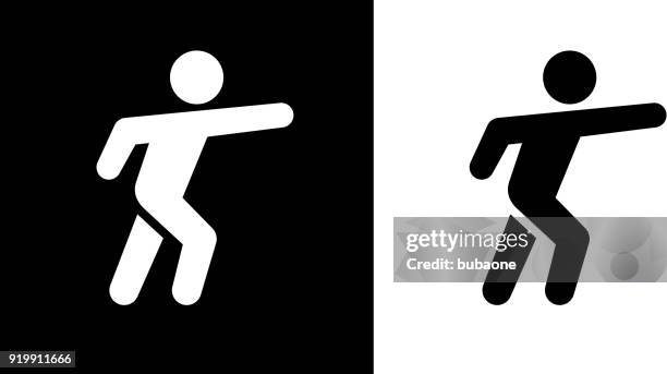 man throwing a punch. - boxer training stock illustrations