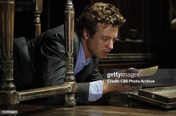 Red Scare" -- Patrick Jane looks at evidence that may assist the CBI as they investigate the death of a wealthy man who witnesses say was killed by a...