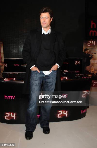 Carlos Bernard attends a DVD signing session for Series 7 of '24' on October 19, 2009 in London, England.
