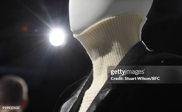 Design at the Jens Laugesen presentation during London Fashion Week February 2018 at 180 The Strand on February 18, 2018 in London, England.