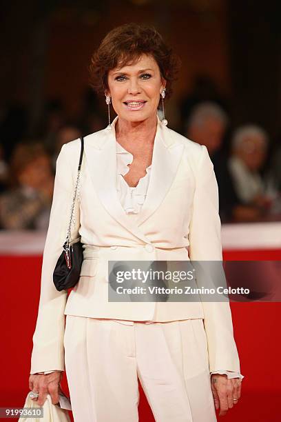 Actress Corinne Clery attends the 'Christine, Cristina' Premiere during day 5 of the 4th Rome International Film Festival held at the Auditorium...