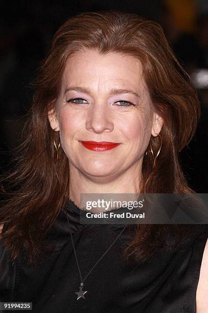 Kerry Fox attends the screening of 'Bright Star' during The Times BFI London Film Festival at Odeon Leicester Square on October 19, 2009 in London,...