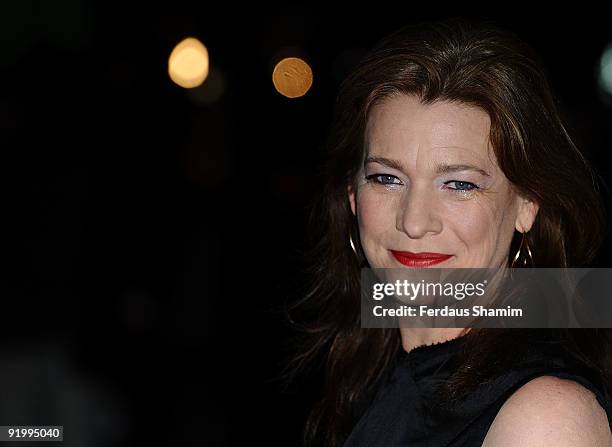 Kerry Fox attends the screening of 'Bright Star' during The Times BFI London Film Festival at Odeon Leicester Square on October 19, 2009 in London,...