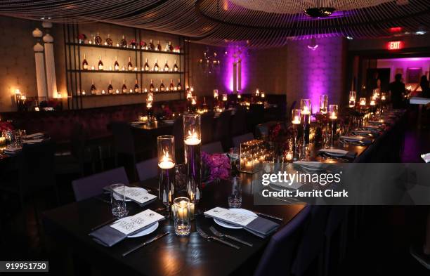 General view at Klutch Sports Group "The Game Is Everything" Dinner at Beauty & Essex on February 17, 2018 in Los Angeles, California.