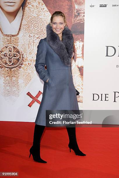 Catherine Flemming attends the World premiere of 'Pope Joan' at the Sony Center CineStar on October 19, 2009 in Berlin, Germany.