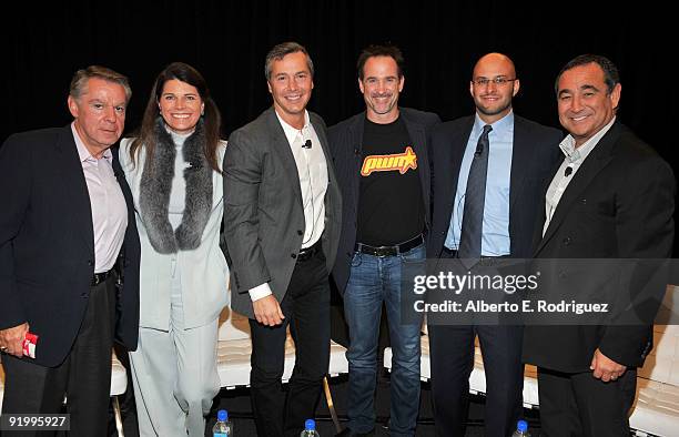 GrouPM CEO Irwin Gotlieb, Media Metrics Managing Director Laura Martin, Western U.S. Microsoft Advertising Regional Sales Director Vince Messina, JWT...