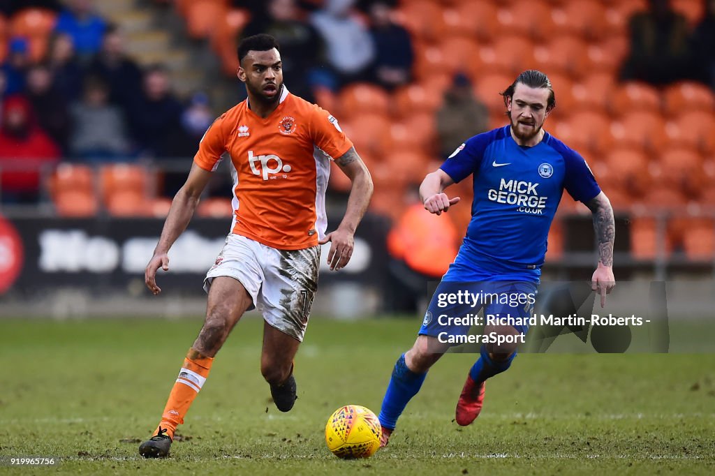 Blackpool v Peterborough United - Sky Bet League One