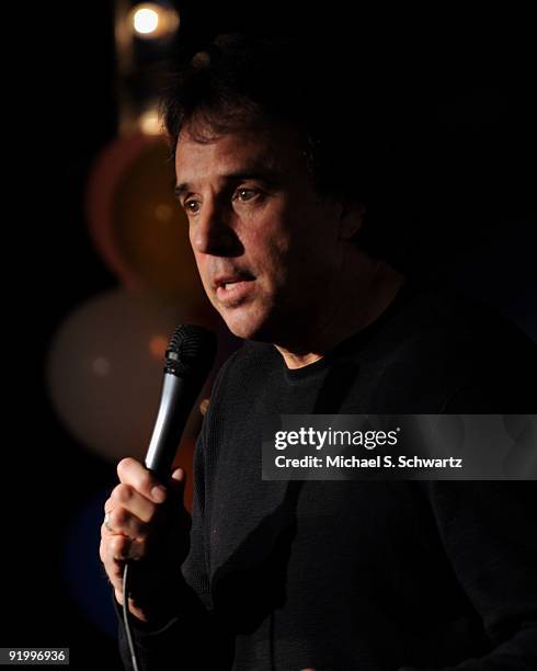 Comedian Kevin Nealon performs at The Ice House on October 18, 2009 in Pasadena, California.