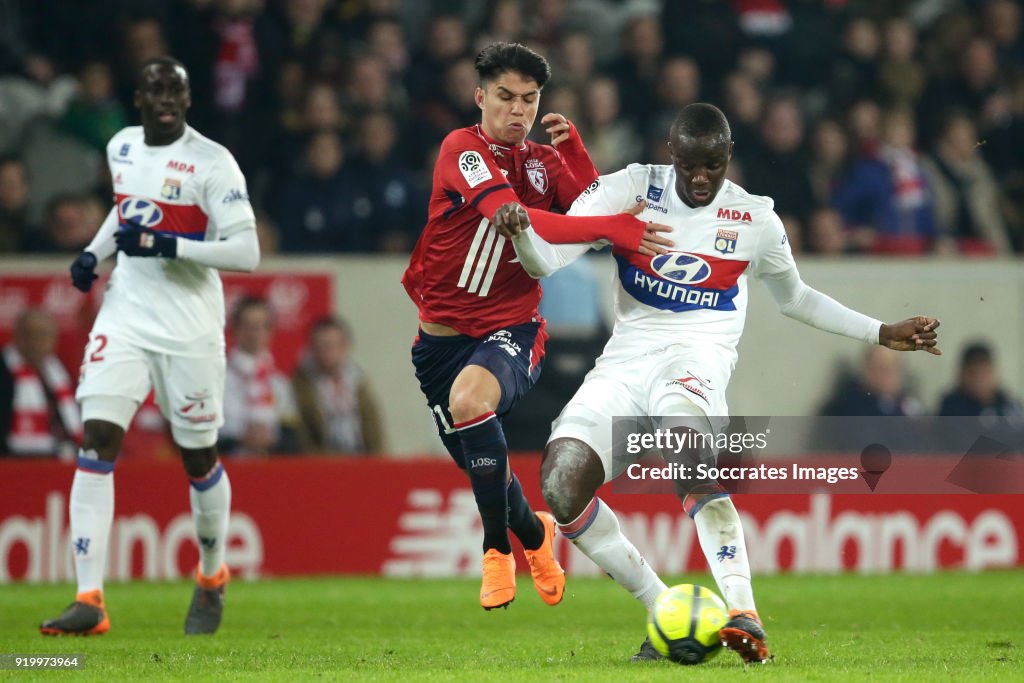 Lille v Olympique Lyon - French League 1