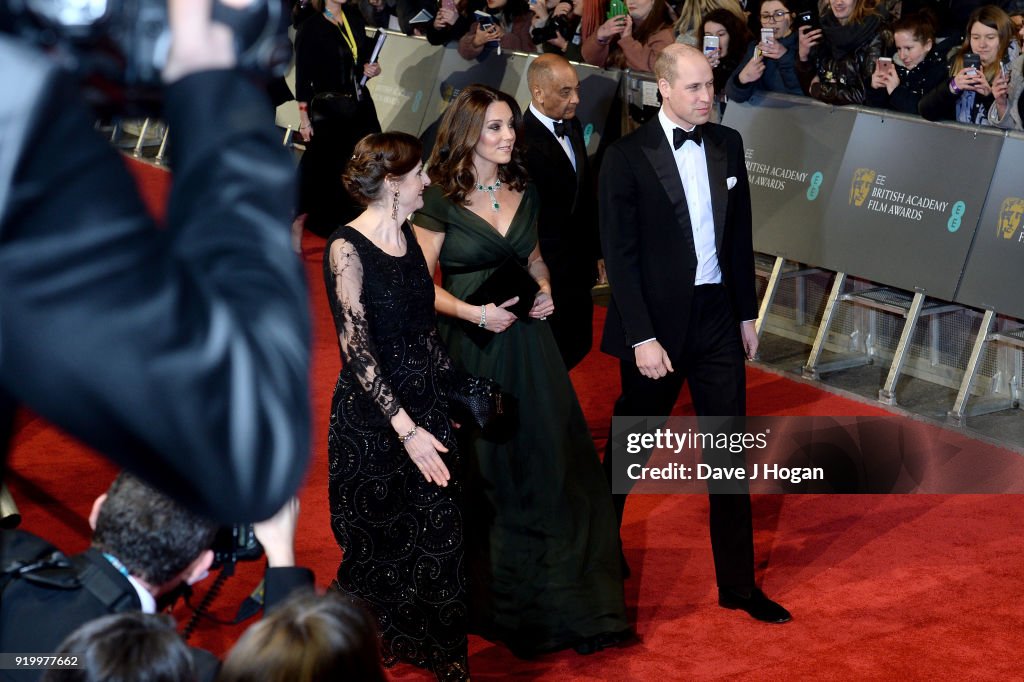 EE British Academy Film Awards - VIP Arrivals