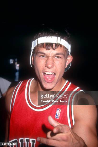 American singer and actor Mark Wahlberg attends the 12th Annual Video Software Dealers Association Convention and Expo on July 11, 1993 at the Las...