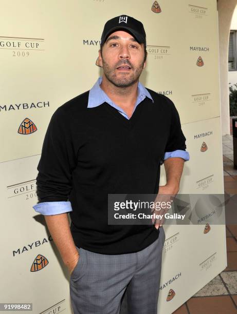 Actor Jeremy Piven attends the Maybach Golf Cup at Riviera Country Club on October 19, 2009 in Pacific Palisades, California.