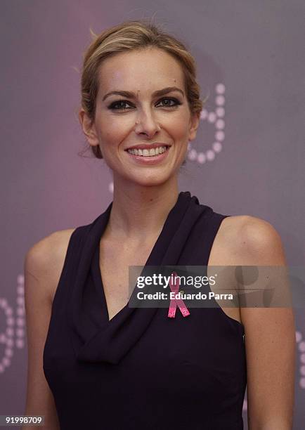 Actress Kira Miro attends 'Pretty in Pink' Breast Cancer Fundrasing photocall at Pacha discoteque on October 19, 2009 in Madrid, Spain.