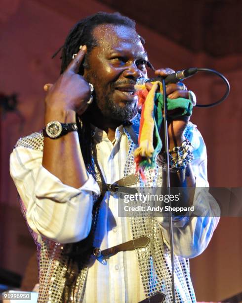 Levi Roots Wraps 16 Levi Roots Performs At Bush Hall In London Stock Photos, High-Res ...